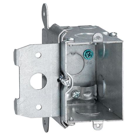 junction box wall bracket|new work outlet box.